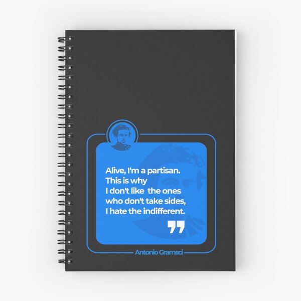 Item preview, Antonio Gramsci quote poster designed and sold by CMYKStudio.