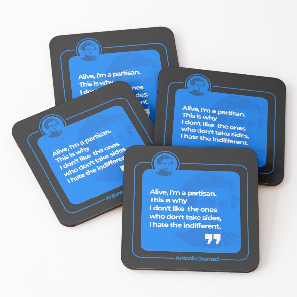 Item preview, Antonio Gramsci quote poster designed and sold by CMYKStudio.