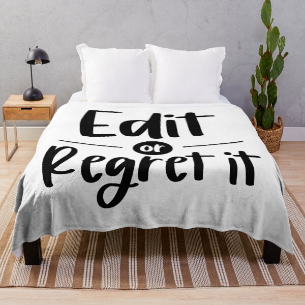 Item preview, Edit or Regret It designed and sold by simplybirdsong.