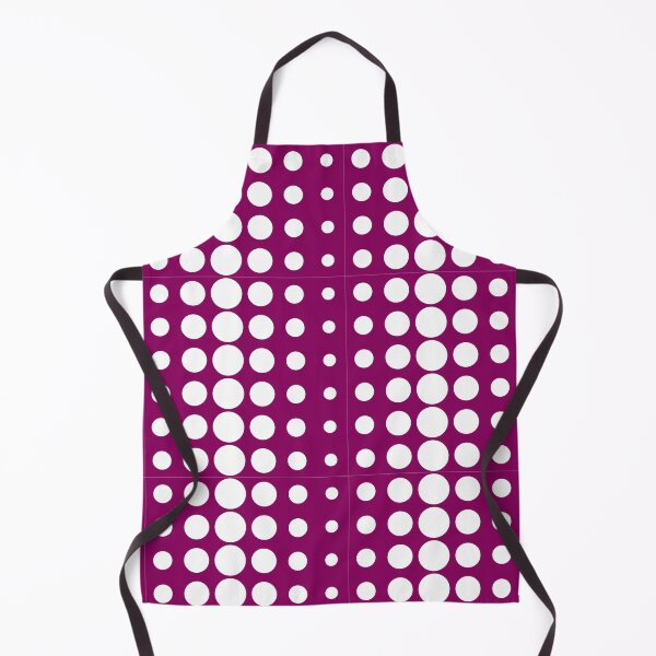 Item preview, Gradient Dots - burgundy and white designed and sold by JRP Design.
