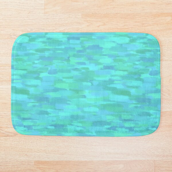 Item preview, Winter Blue Green Painterly Design designed and sold by Nicks-Knacks.