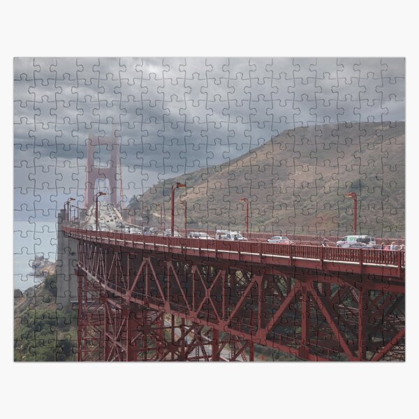 Gloomy Golden Gate Bridge Jigsaw Puzzle