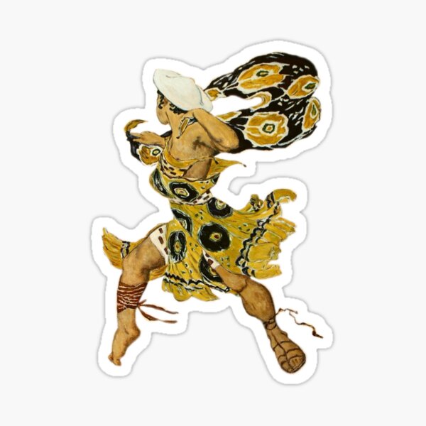 Russian Ballerina Sticker
