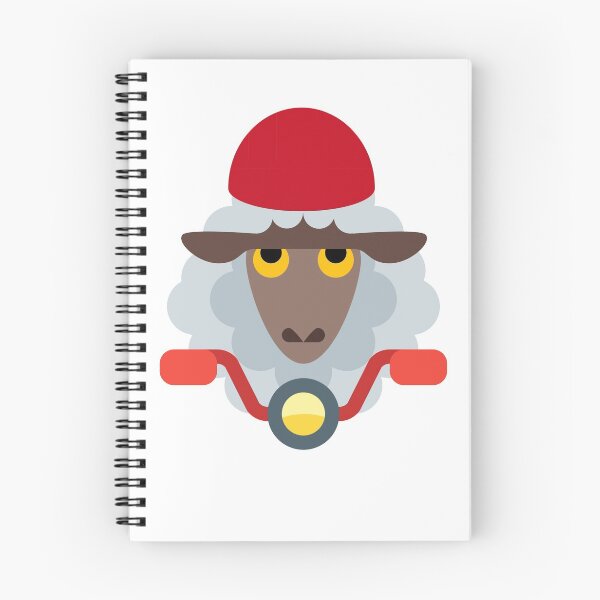 Item preview, Mountain biking sheep designed and sold by GulQari.