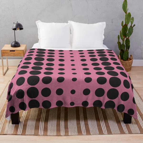Item preview, Gradient Dots - pink and black designed and sold by JRP Design.