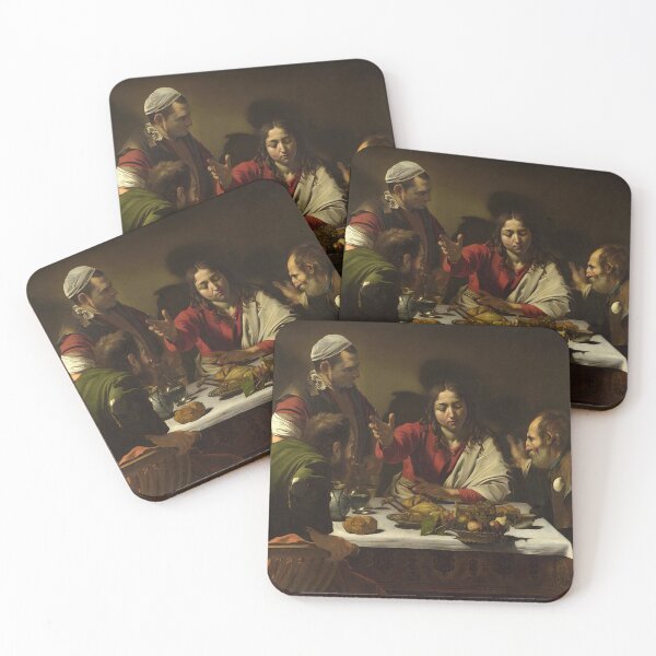 Item preview, Supper At Emmaus - Caravaggio Classic Famous Art designed and sold by jfreedom.