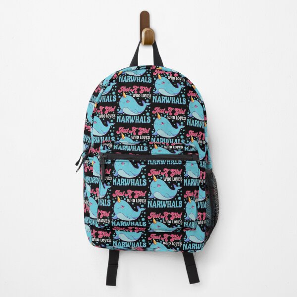 Item preview, Cute Just A Girl Who Loves Narwhals designed and sold by perfectpresents.