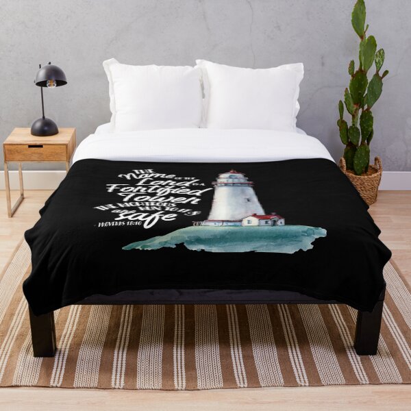 Item preview, The name of the LORD is a fortified tower #Proverbs 18:10 designed and sold by MJDezigns.