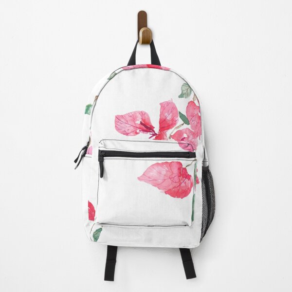 Item preview, hand painted Reddish Pink Bougainvillea flower watercolor designed and sold by ColorandColor.