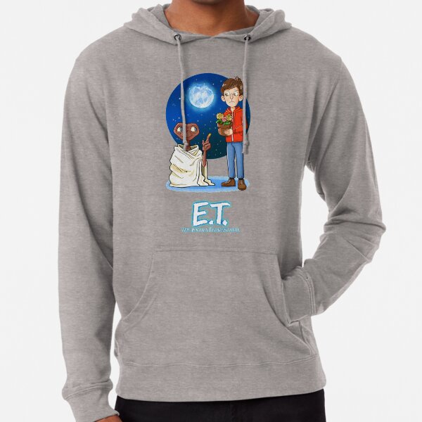 et in sweatshirt