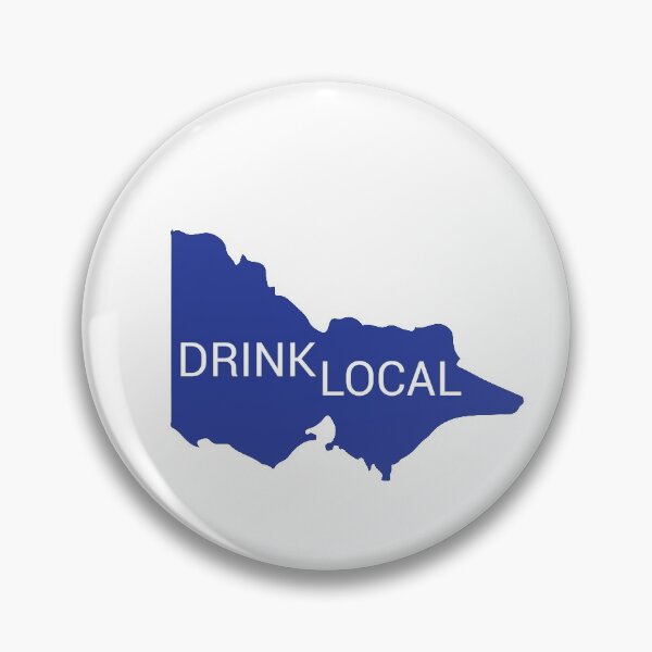 Item preview, Drink Local VIC state designed and sold by Gooderestx4.