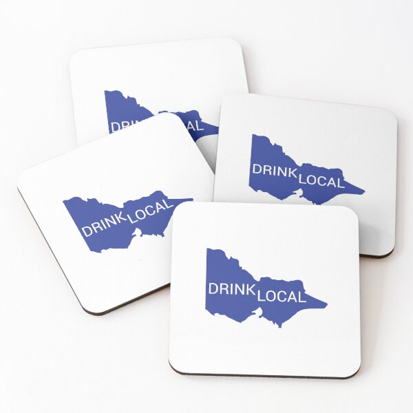 Item preview, Drink Local VIC state designed and sold by Gooderestx4.