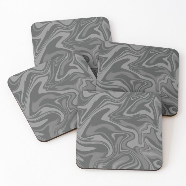 Item preview, Cold Storm Colors Marbled Paint designed and sold by PinkPearlPrints.