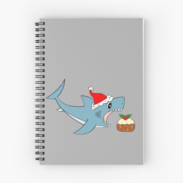 Item preview, Christmas Shark Eating Fruitcake designed and sold by laurenmoee.