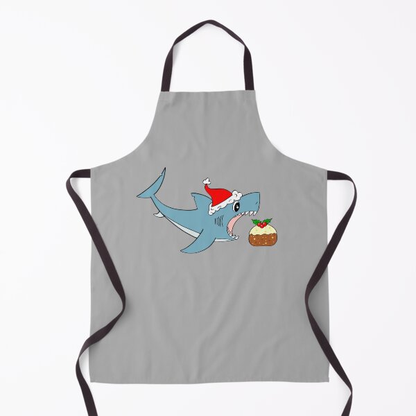 Item preview, Christmas Shark Eating Fruitcake designed and sold by laurenmoee.