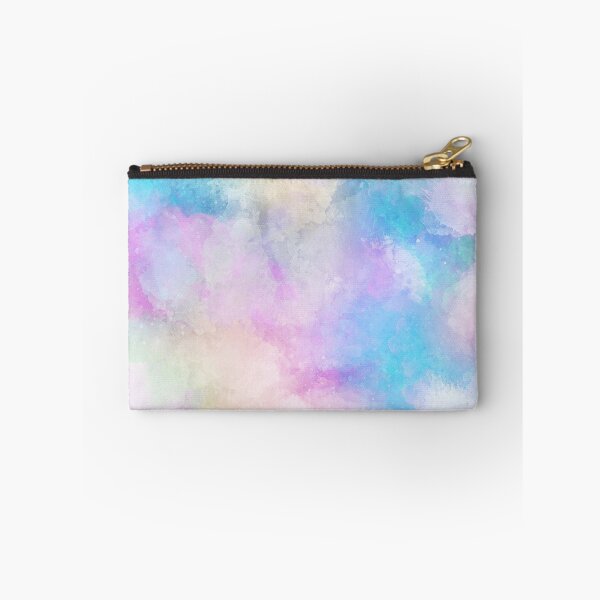 Item preview, Watercolour abstract ( blue, yellow, pink) designed and sold by stepstogreen.