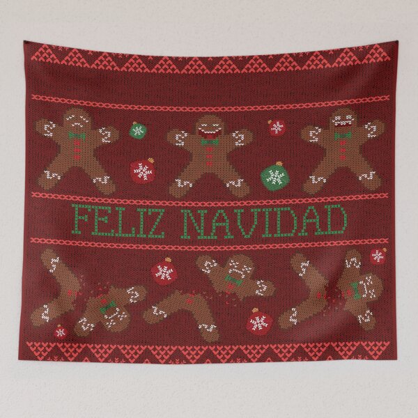 Item preview, Gingerbread figures - Feliz Navidad  designed and sold by Radu Matei.