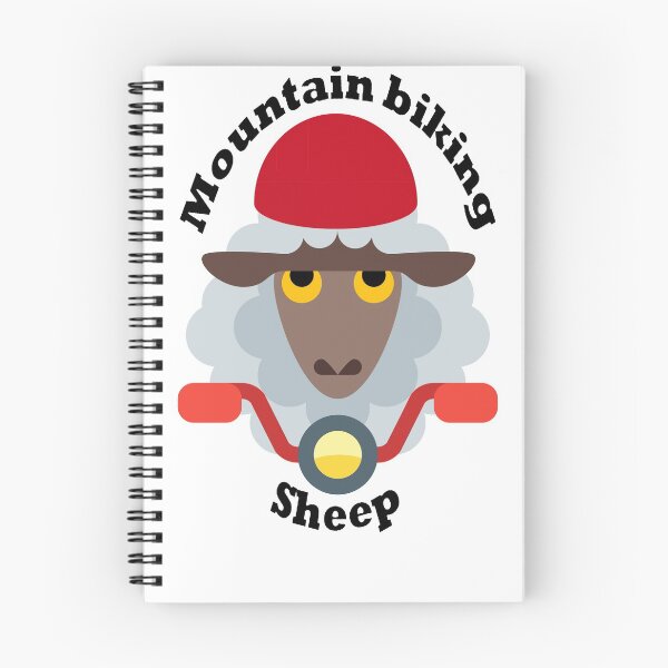 Item preview, Mountain biking sheep designed and sold by GulQari.