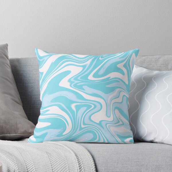 Item preview, Cool Ocean Colors Marbled Paint designed and sold by PinkPearlPrints.