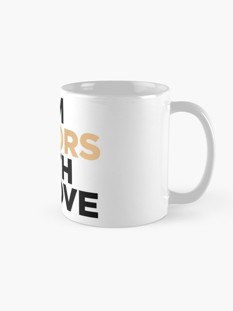 Alternate view of From Tailors With Love Square Logo Mug