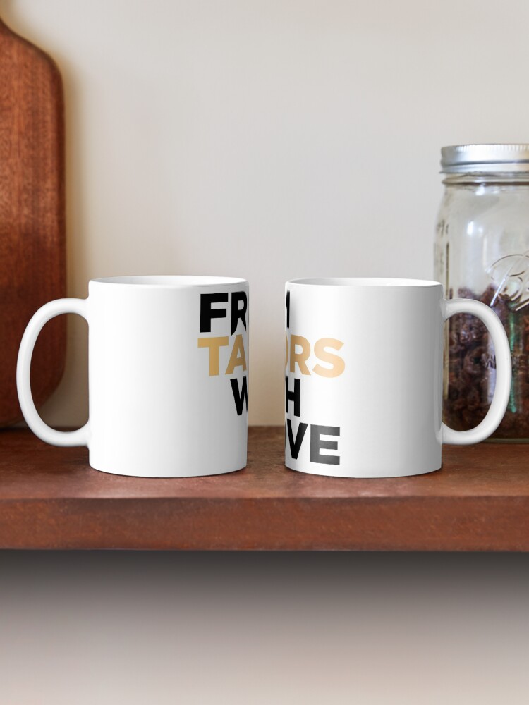 Alternate view of From Tailors With Love Square Logo Mug