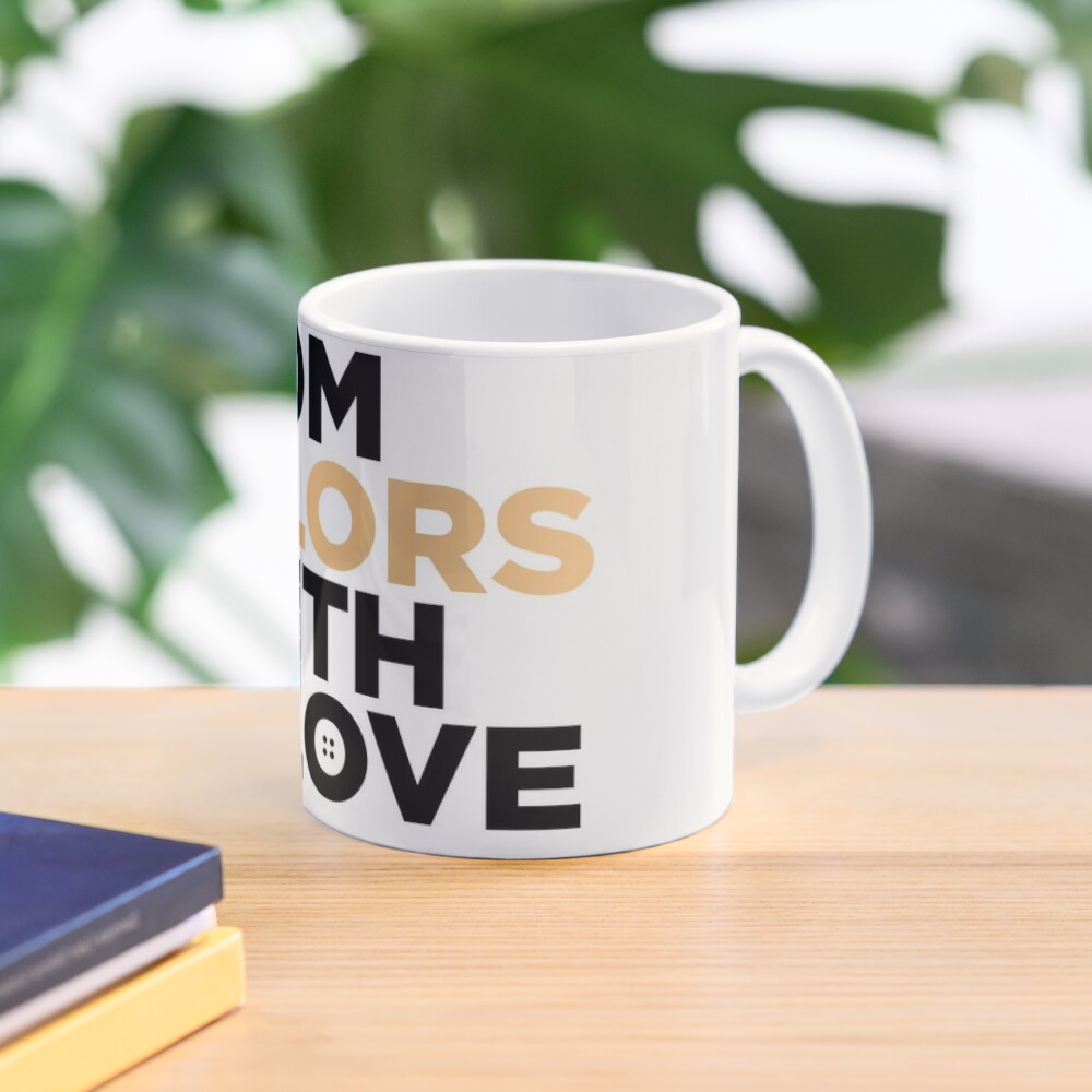 From Tailors With Love Square Logo Mug