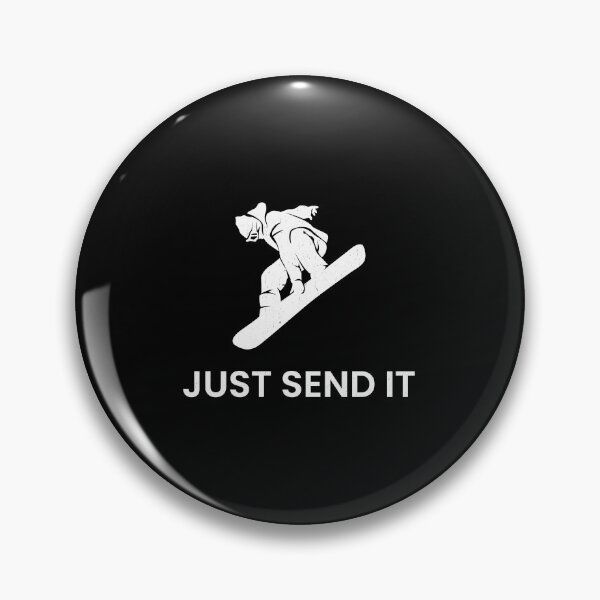 Item preview, Snowboarding; Snowboard - Just Send It designed and sold by EstelleStar.