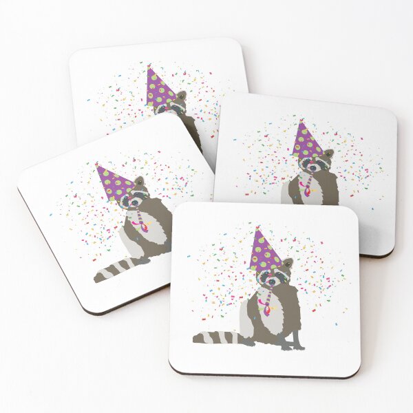 Item preview, Raccoon Party Animal designed and sold by idovedesign.