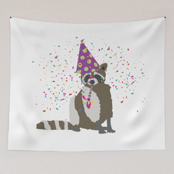 Item preview, Raccoon Party Animal designed and sold by idovedesign.
