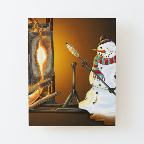 Snowgaffer's Resolve Wood Mounted Print