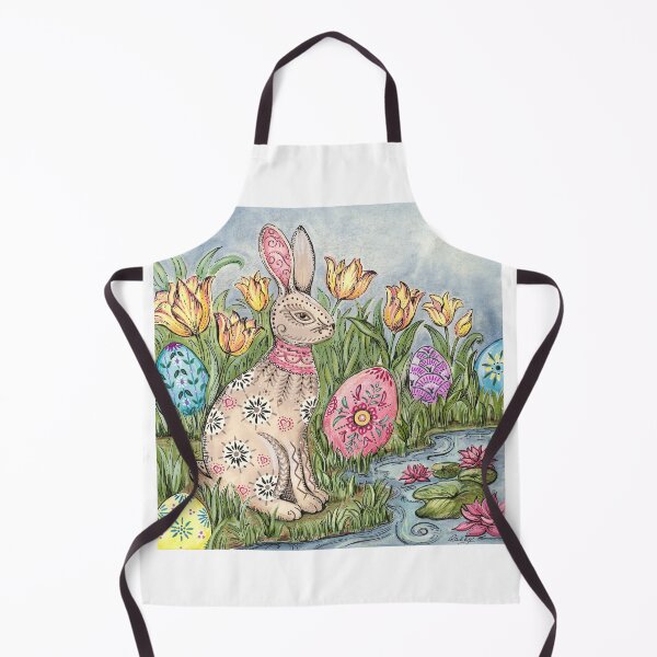 Item preview, Pysanky Bunny & Lotus designed and sold by StudioLRM.
