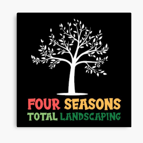 Four Seasons Total Landscaping Canvas Print