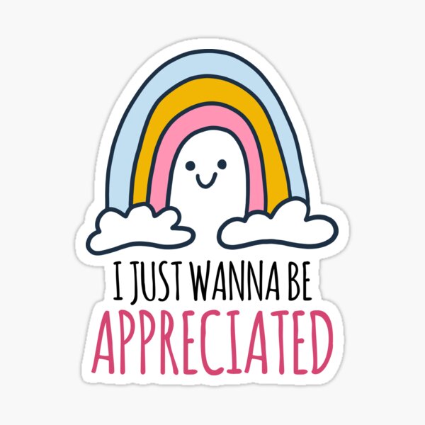 Appreciated Girl Stickers Redbubble