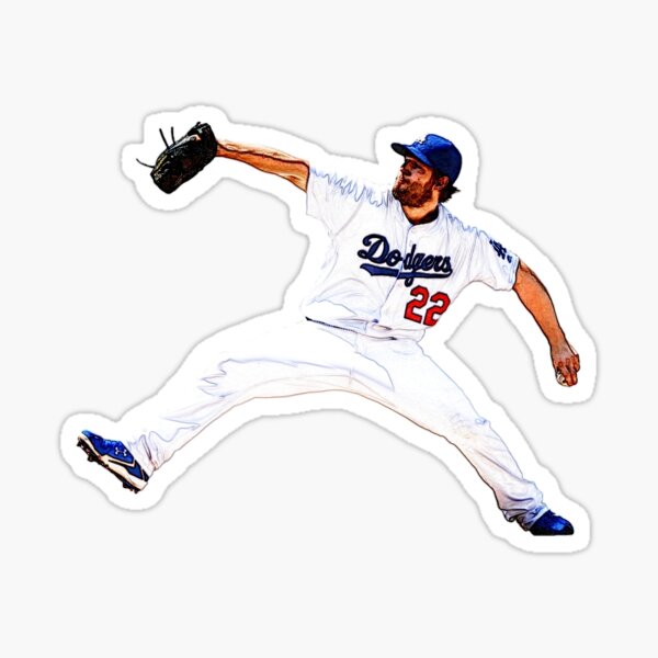 Clayton Kershaw Autograph Sticker | Sticker