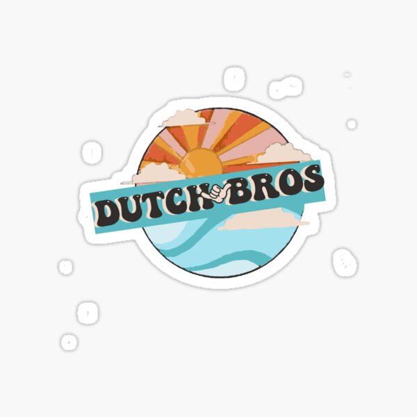 Dutch Bros 70s Sticker