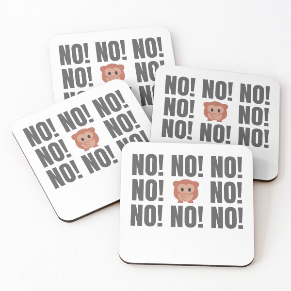Item preview, Monkey says No designed and sold by dollymademe.