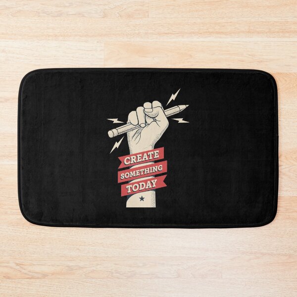 Item preview, Create Something Today Motivation designed and sold by Vector Scout Lab.