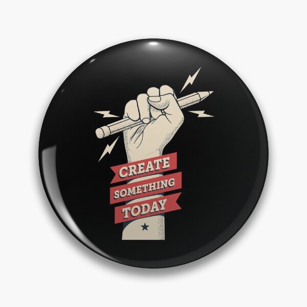 Item preview, Create Something Today Motivation designed and sold by Vector Scout Lab.