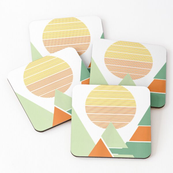 Item preview, Vintage minimal geometric mountains souvenir designed and sold by linhkaphung.