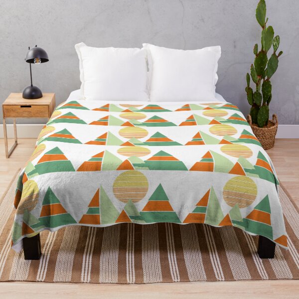 Item preview, Vintage minimal geometric mountains souvenir designed and sold by linhkaphung.