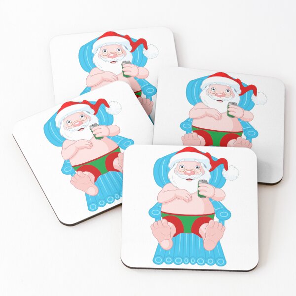 Item preview, Santa on a Pool Floaty designed and sold by GMoS.