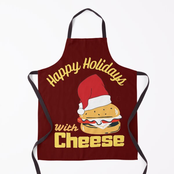 Item preview, Happy Holidays with Cheese designed and sold by Joy Poddar.