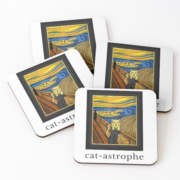 Item preview, Cat-astrophe scream designed and sold by Technobesity.