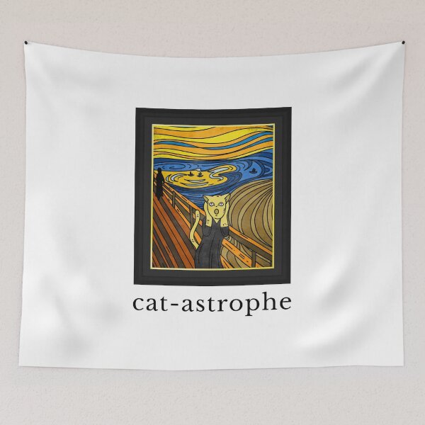 Item preview, Cat-astrophe scream designed and sold by Technobesity.