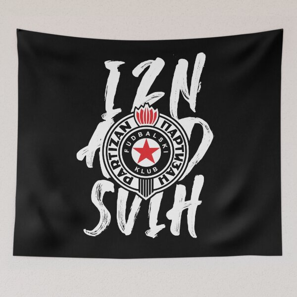 Item preview, Partizan Iznad Svih Grobari Serbian Beograd Football designed and sold by infrontofyou.