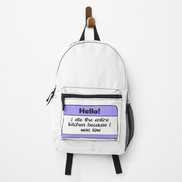 Item preview, Diabetes Nametag - Lavender designed and sold by CatGirl101.
