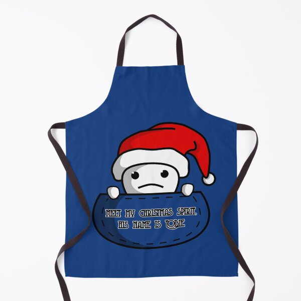 Item preview, Christmas with Tobie in blue designed and sold by MaesterAemon.
