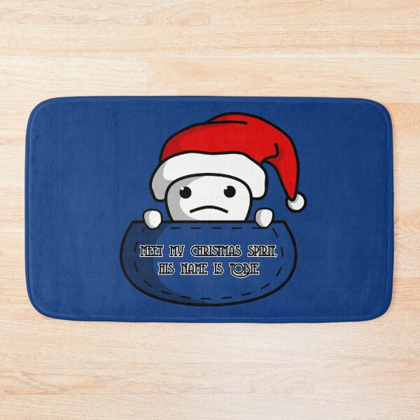 Item preview, Christmas with Tobie in blue designed and sold by MaesterAemon.