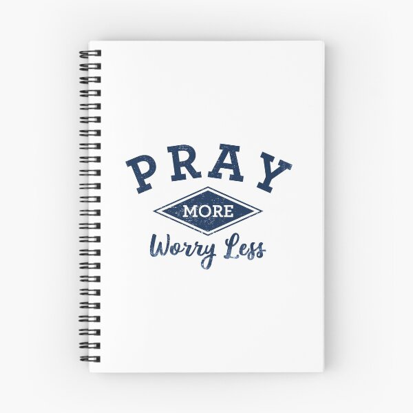 Item preview, Pray More Worry Less designed and sold by sundayshapes.
