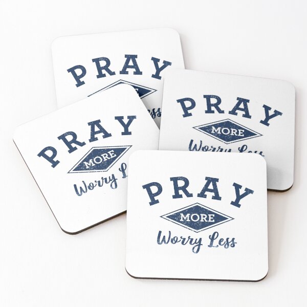 Item preview, Pray More Worry Less designed and sold by sundayshapes.